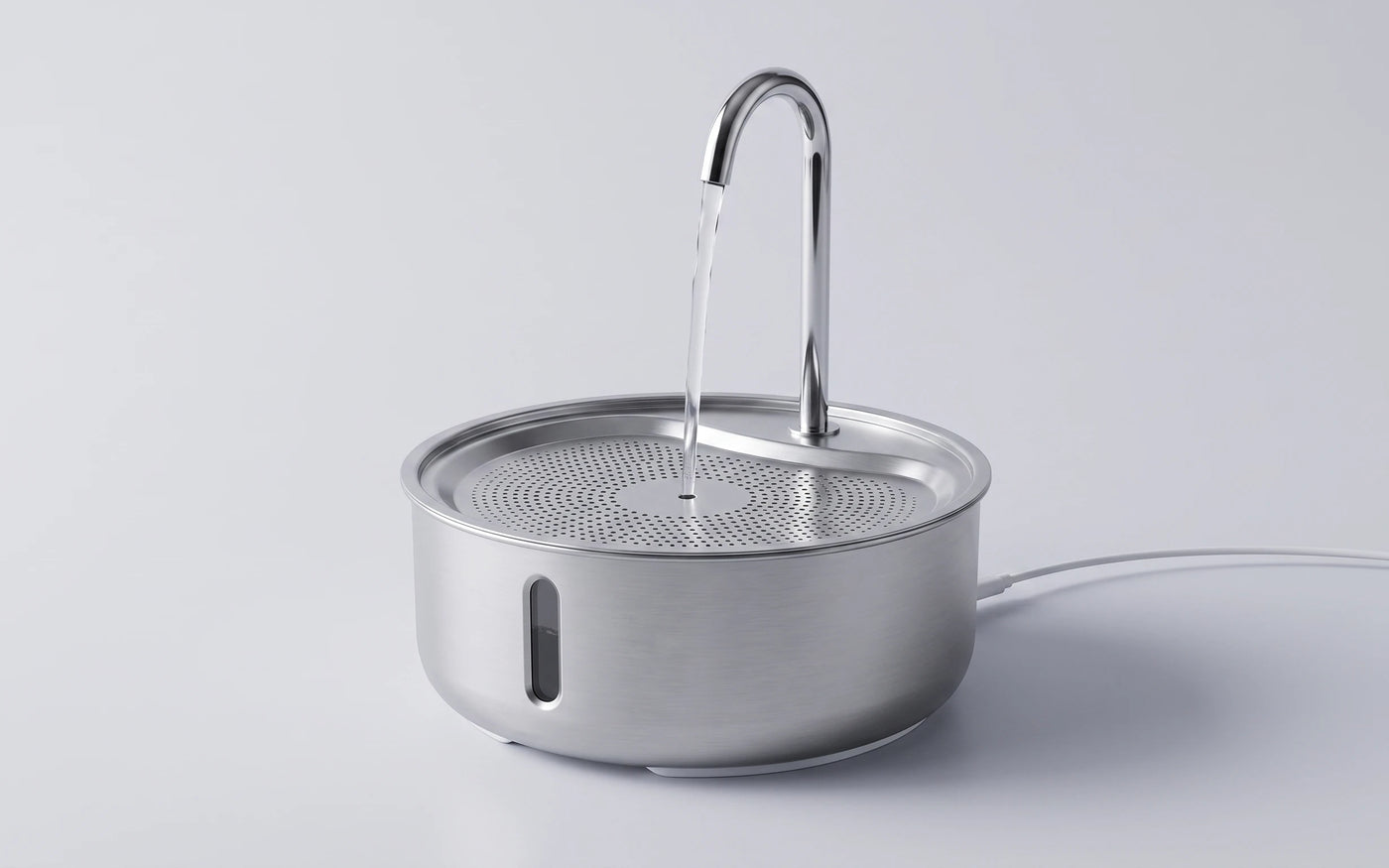 One piece of steel.